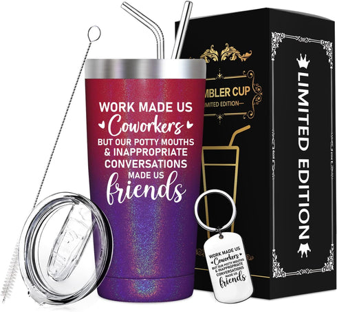 20oz Tumbler Cup - Leaving Good Bye Gift for Coworker
